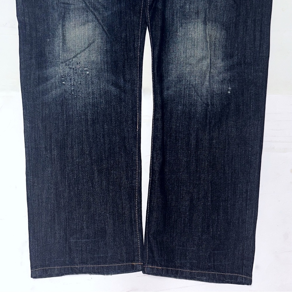Ed Hardy mens jeans 36 x 34 new w/o tag unworn graphic pants vintage y2k fashion - Picture 2 of 9